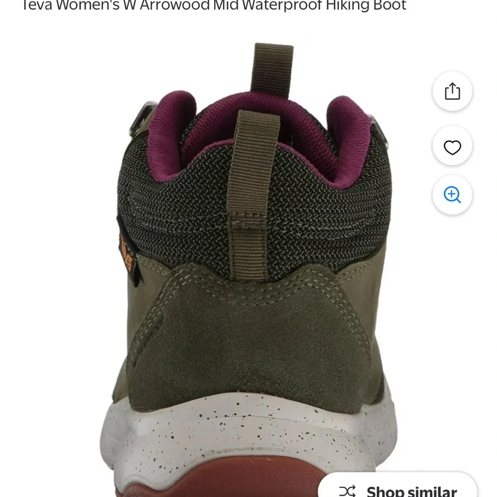 Teva Women's Olive Waterproof Winter Boots - Picture 11 of 11